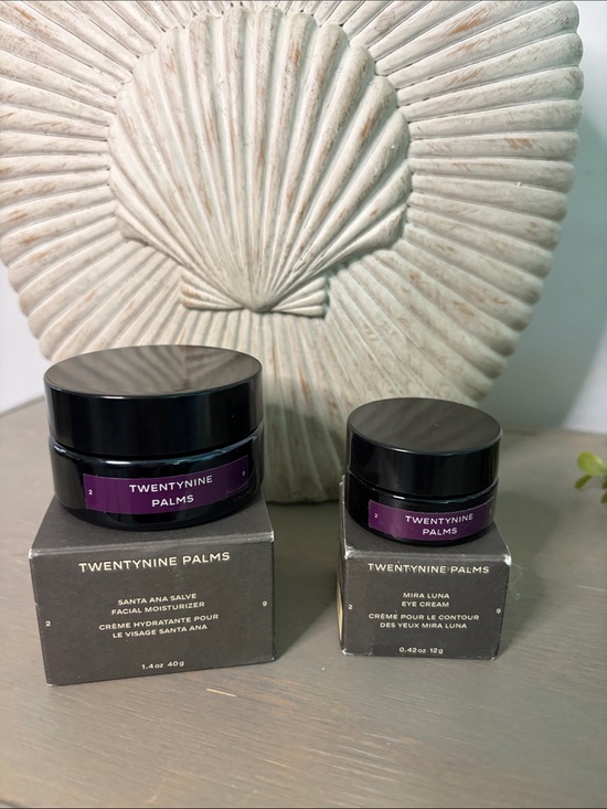 Twentynine Palms Other - Twentynine Palms Facial Moisturizer AND Eye Cream - $184 Value